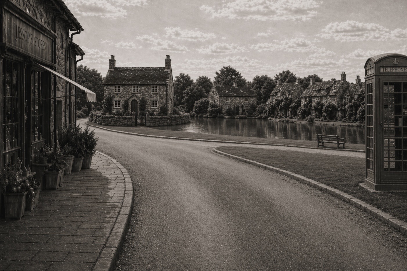The duck pond