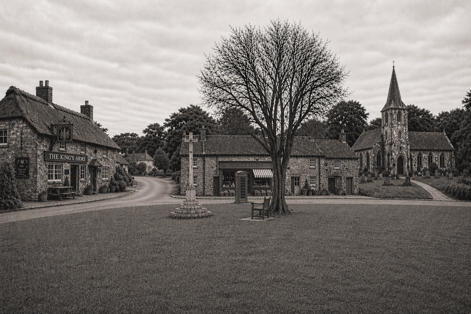 Hartley Green in winter